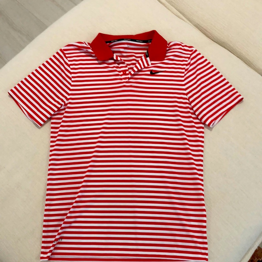 Nike dri-fit golf collared shirt - size small